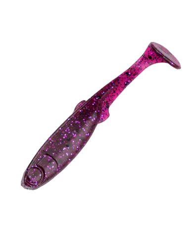 Perch Professor Fluky Shad 2,5”/6,5cm 02 Purple Pepper - 6szt