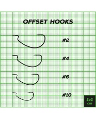 Perch Professor Offset Hooks hak offsetowy rozmiar 10 - 6szt