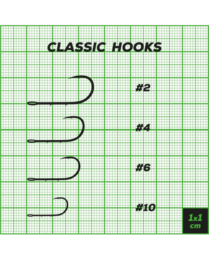 Perch Professor Classic Hooks hak klasyczny rozmiar 10 - 10szt