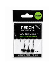 Perch Professor Wolframium NED główka jigowa wolframowa typu NED Rig 3,5g, hak 4 - 3szt
